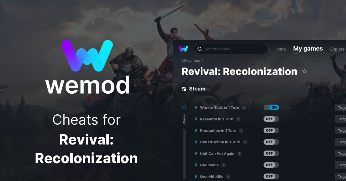 Revival: Recolonization Cheats & Trainers for PC | WeMod