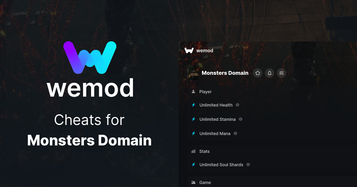 Monsters Domain Cheats & Trainers for PC | WeMod