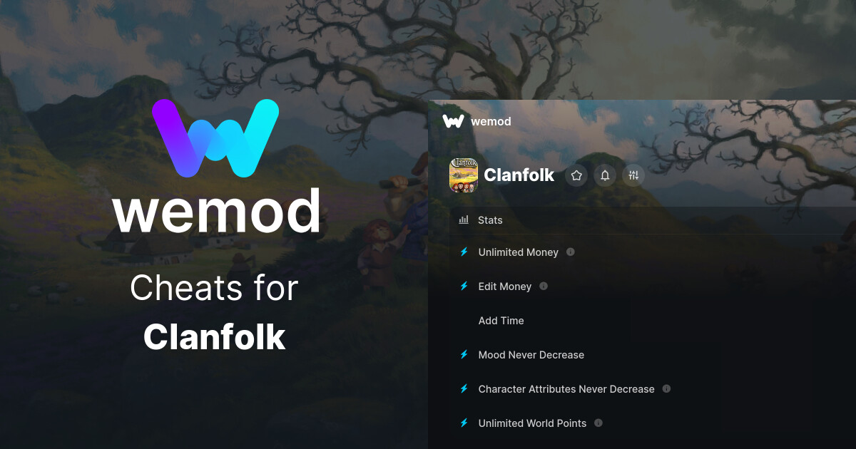 Clanfolk Cheats & Trainers for PC | WeMod