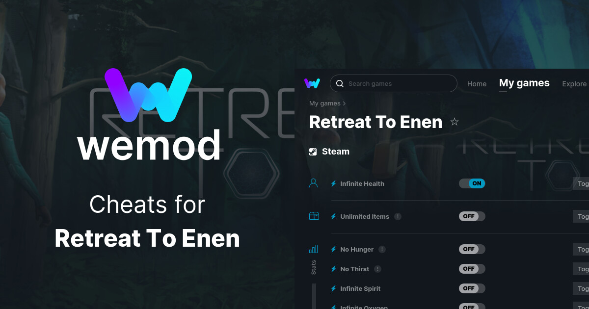 Retreat To Enen Cheats & Trainers For PC | WeMod