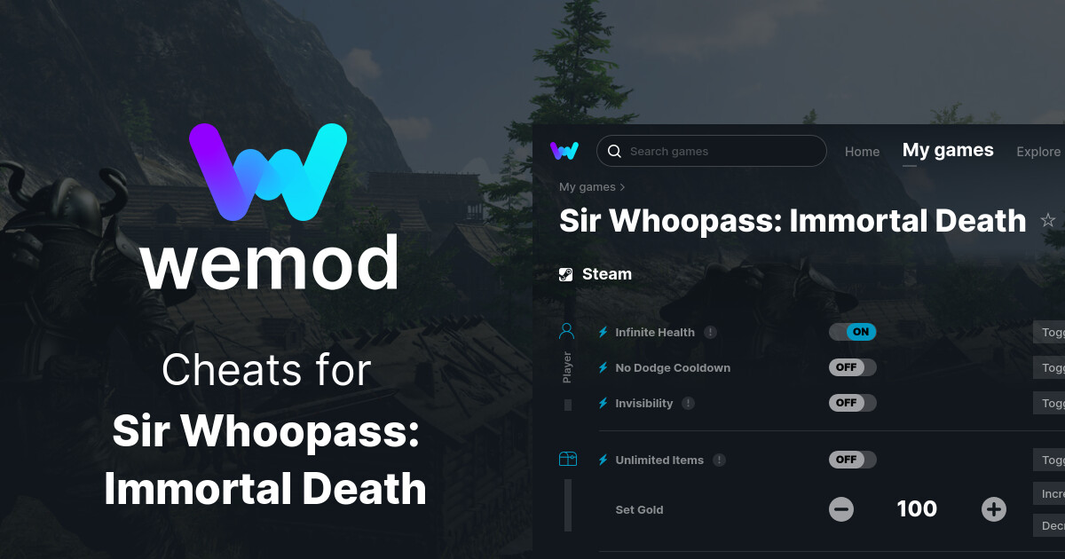 50% Sir Whoopass™: Immortal Death on