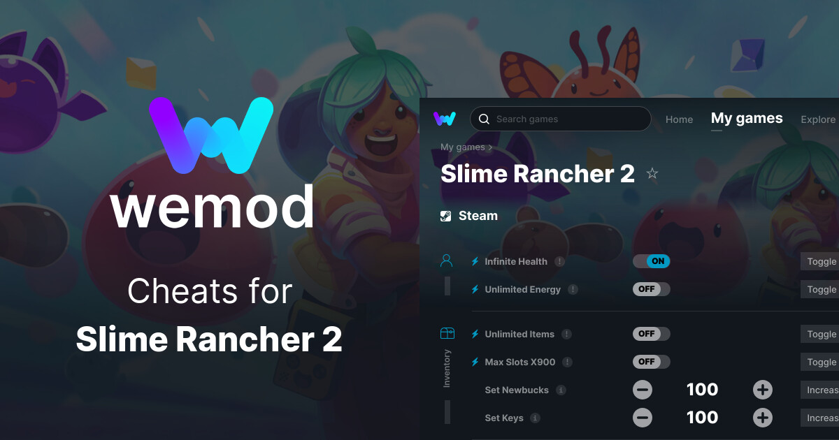 Slime Rancher 2 Cheats And Trainers For PC WeMod   V3 