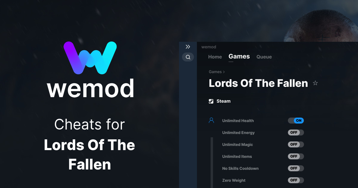 Lords Of The Fallen Cheats and Trainers for PC WeMod