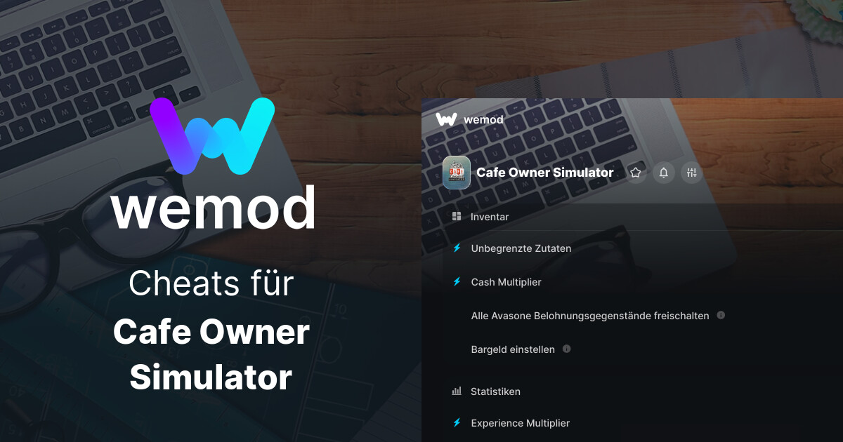 Cafe Owner Simulator Cheats und Trainer für PC - WeMod