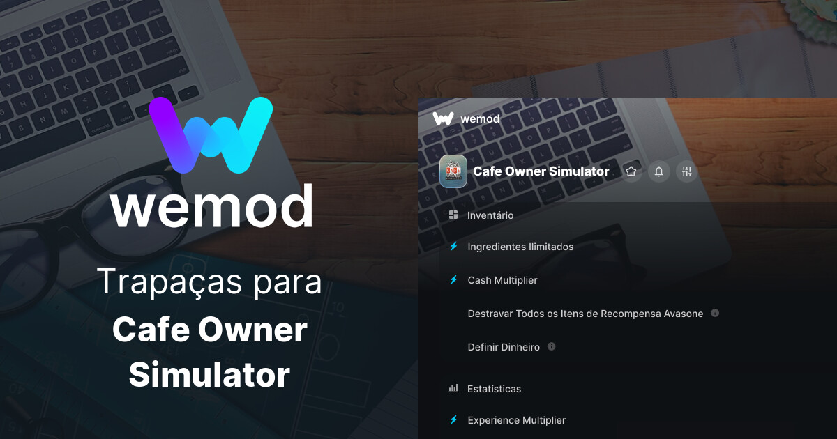 Trapaças e treinadores do Cafe Owner Simulator para PC | WeMod