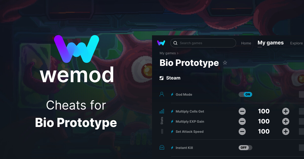 Bio Prototype Cheats Trainers for PC WeMod Bio Prototype Cheats Trainers for PC WeMod