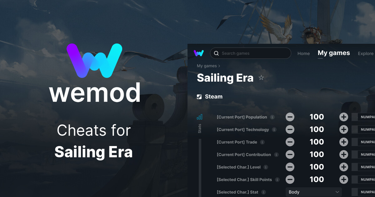 Sailing Era Cheats & Trainers for PC WeMod