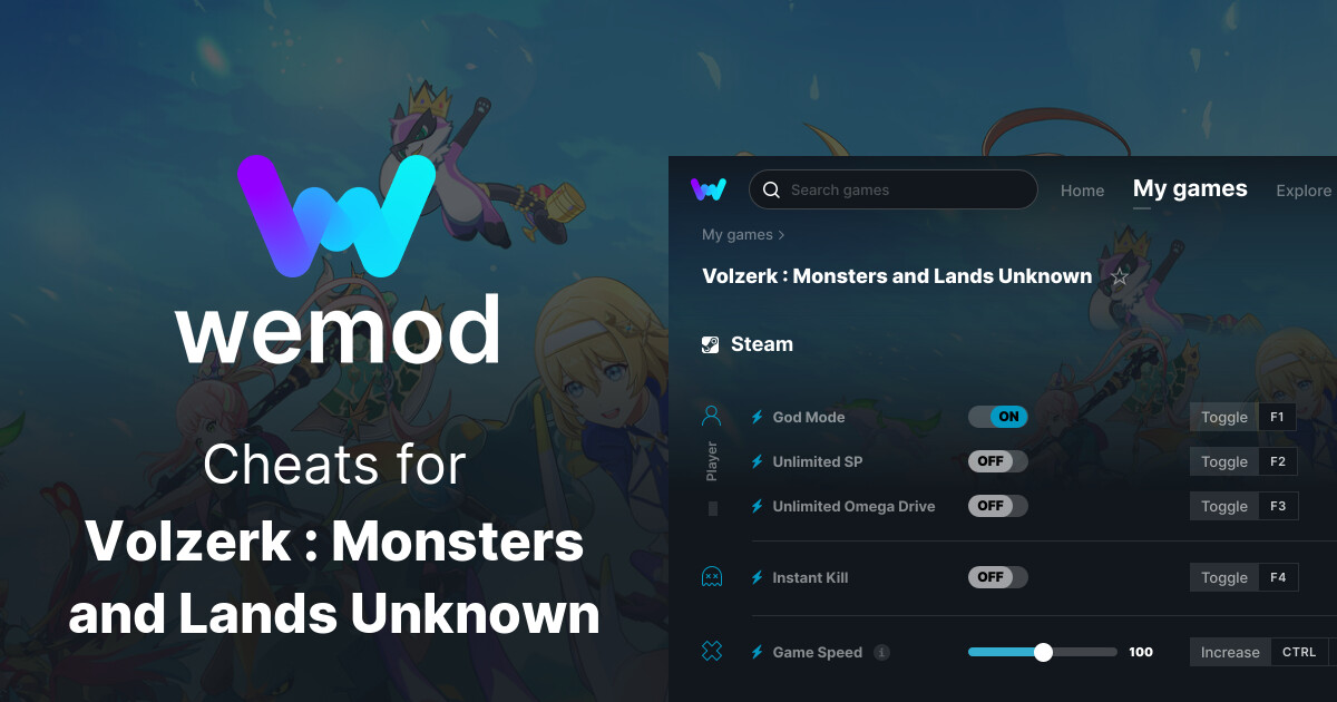 Volzerk Code Volzerk : Monsters and Lands Unknown Cheats & Trainers for PC | WeMod
