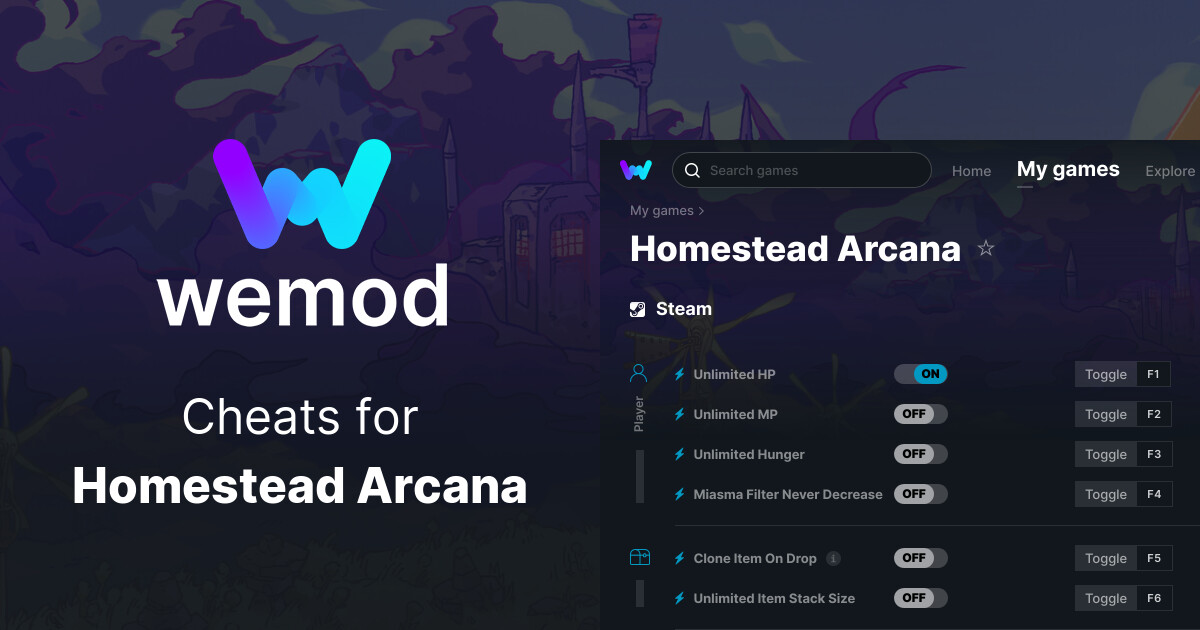 Homestead Arcana for windows download