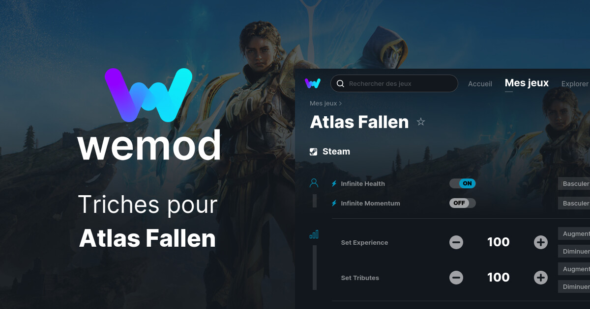 Atlas Fallen Triches Et Trainers Pour PC WeMod   V3 