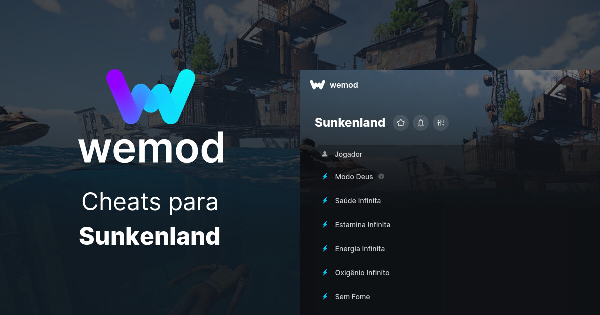 Cheats e Trainers Sunkenland para PC - WeMod