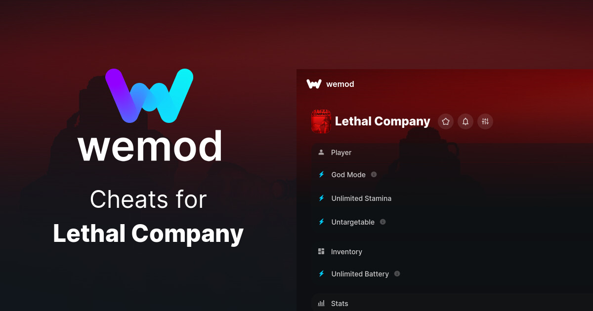 Lethal Company Cheats &amp; Trainers for PC | WeMod