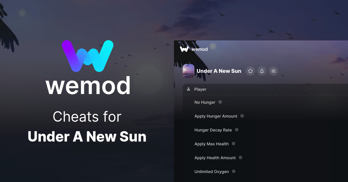 Under A New Sun Cheats & Trainers for PC | WeMod