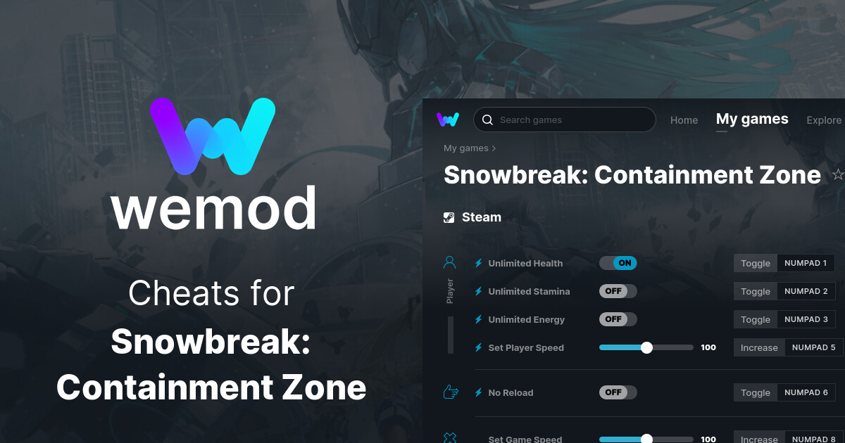 Snowbreak Containment Zone Cheats & Trainers for PC WeMod