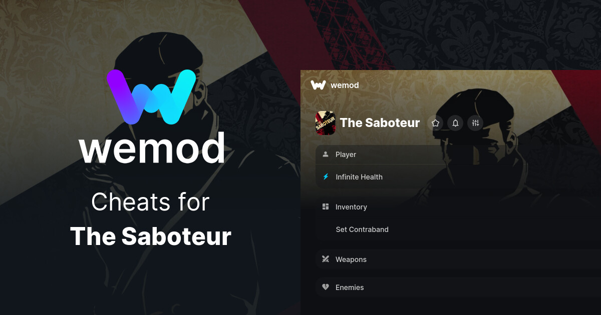 Saboteur (film) intelligence overview