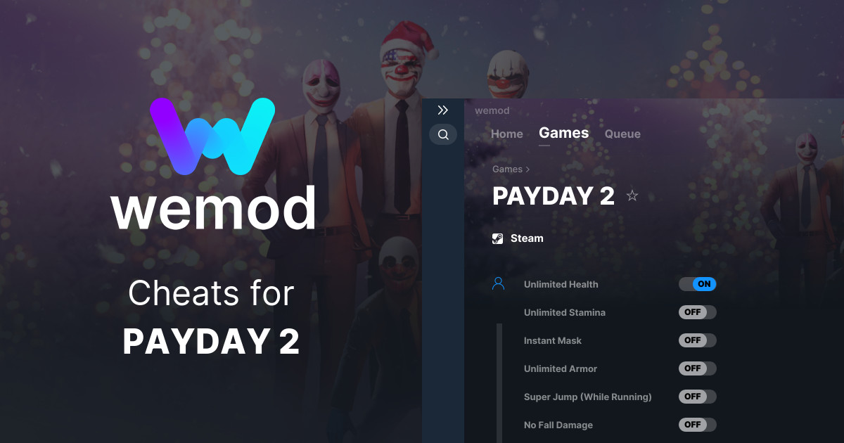 steam powered payday 2 free