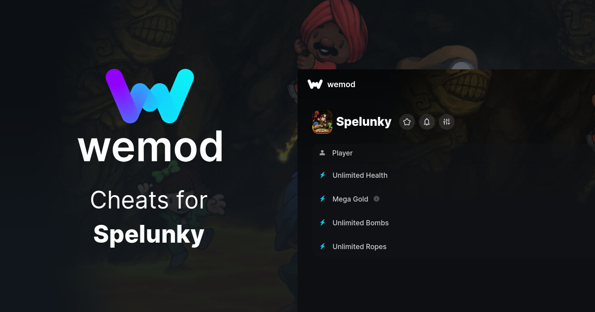Spelunky Cheats & Trainers for PC - WeMod