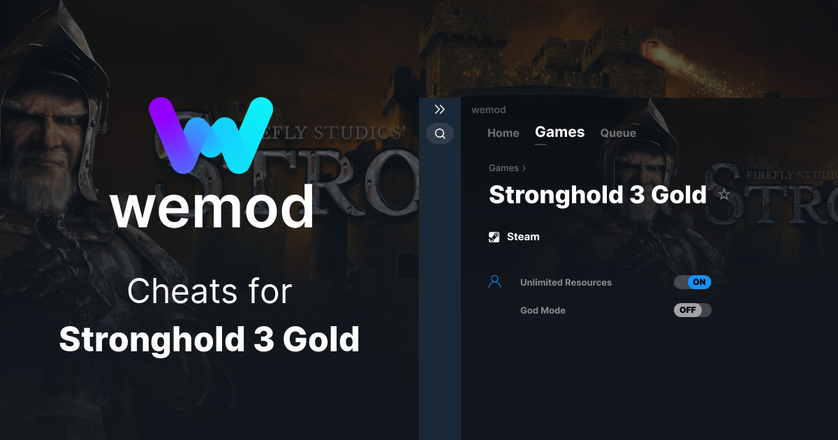stronghold 3 gold edition cheats