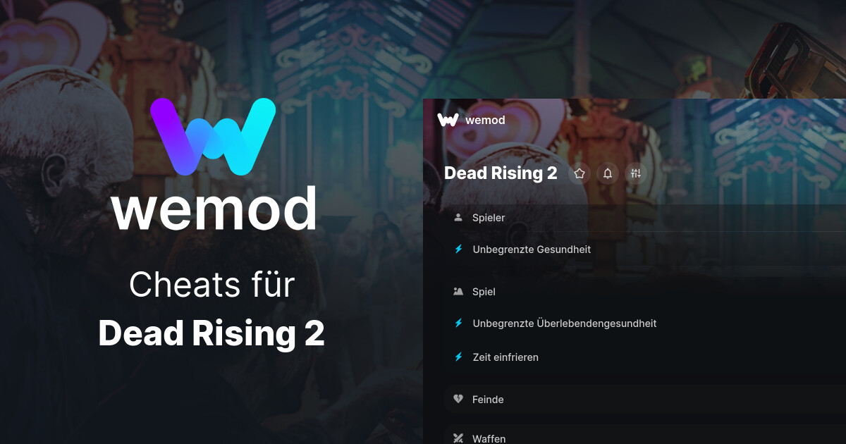 Dead Rising 2 Cheats und Trainer für PC - WeMod