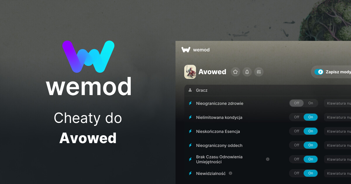 Avowed – cheaty, trainery i mapy na PC | WeMod