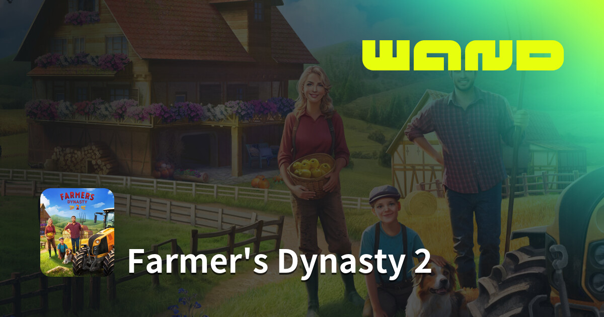 Farmer's Dynasty 2 게임 도움말(PC) | Wand