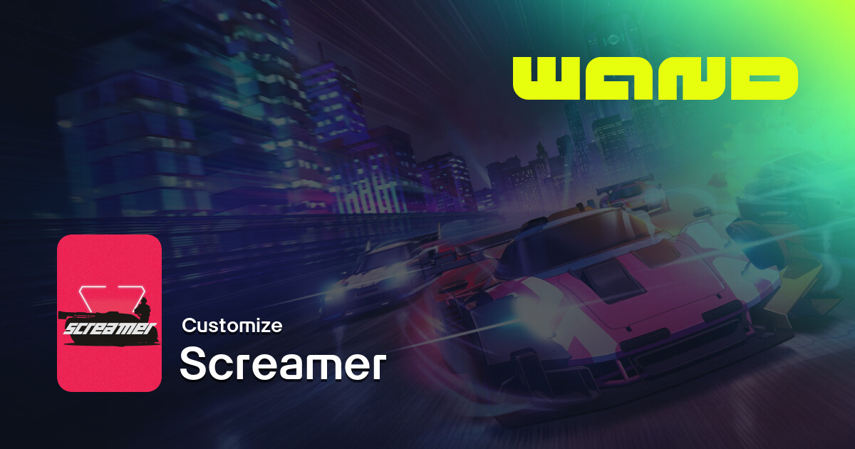 Screamer Game Help for PC | Wand