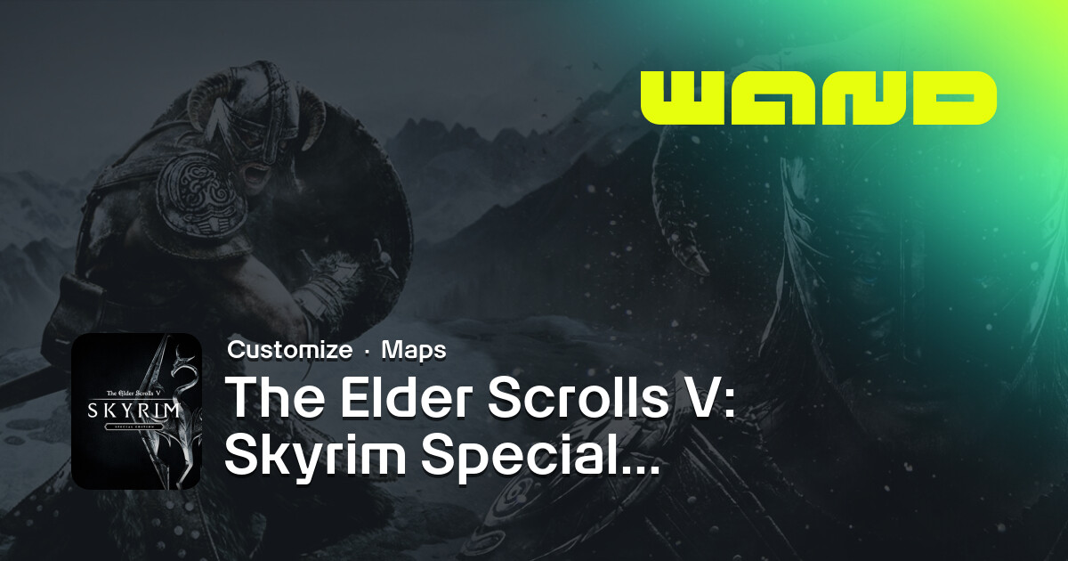 The Elder Scrolls V: Skyrim Special Edition Game Help for PC | Wand