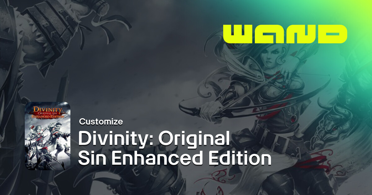 Divinity: Original Sin Enhanced Edition Game Help for PC | Wand