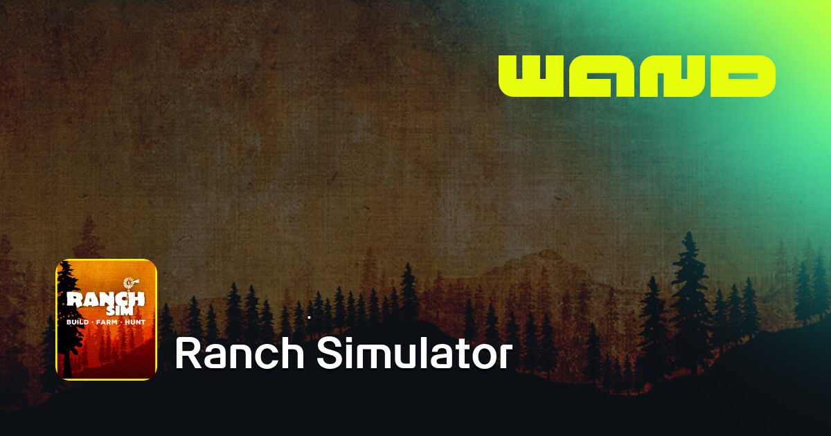 ความช่วยเหลือเกม Ranch Simulator สำหรับ PC | Wand