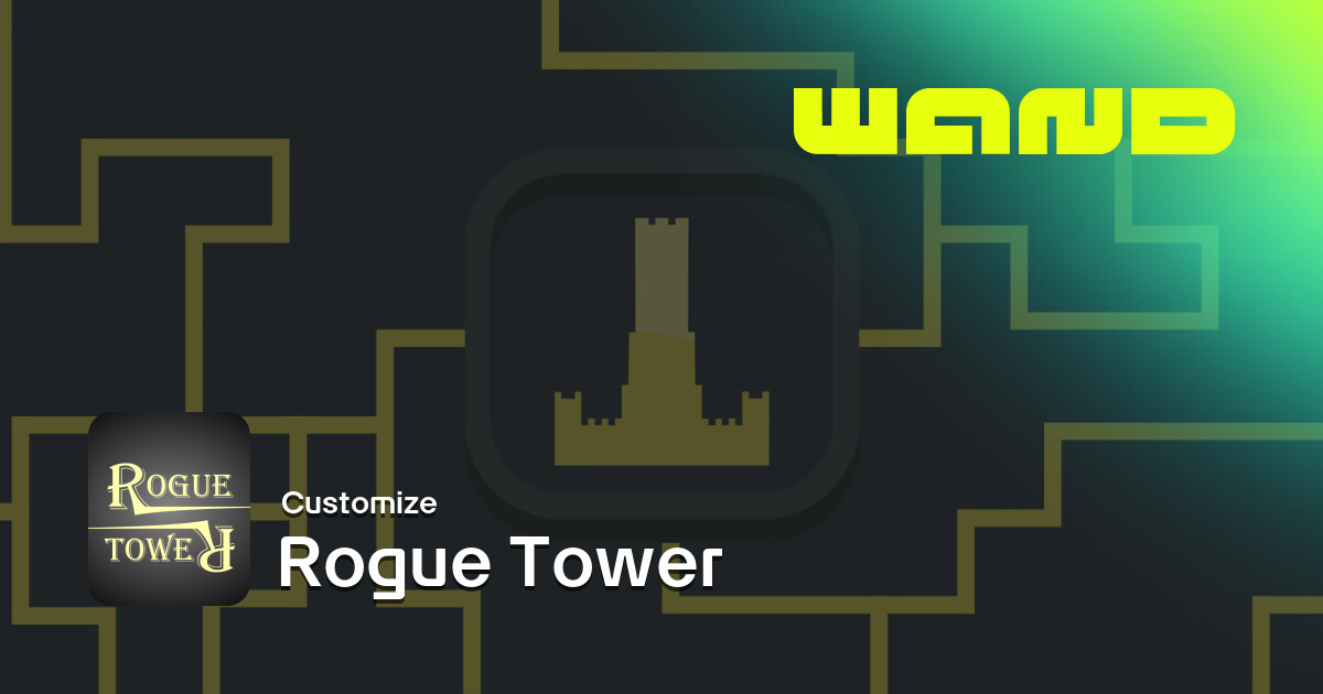Rogue Tower Game Help for PC | Wand