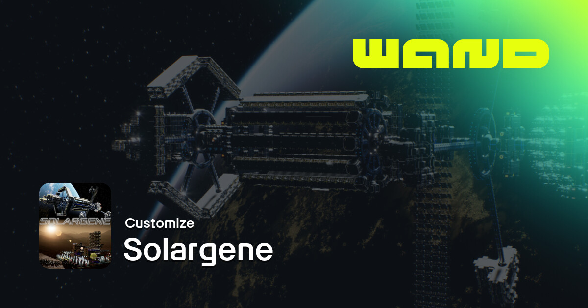 Solargene Game Help for PC | Wand