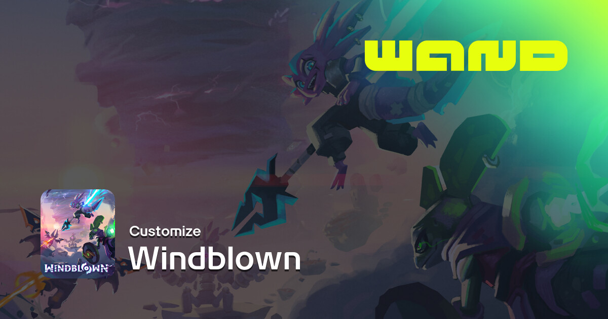 Windblown Game Help for PC | Wand