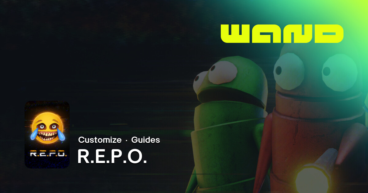 R.E.P.O. Game Help for PC | Wand