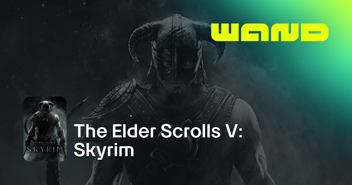 Scrollth ความช่วยเหลือเกม The Elder Scrolls V: Skyrim สำหรับ PC | Wand