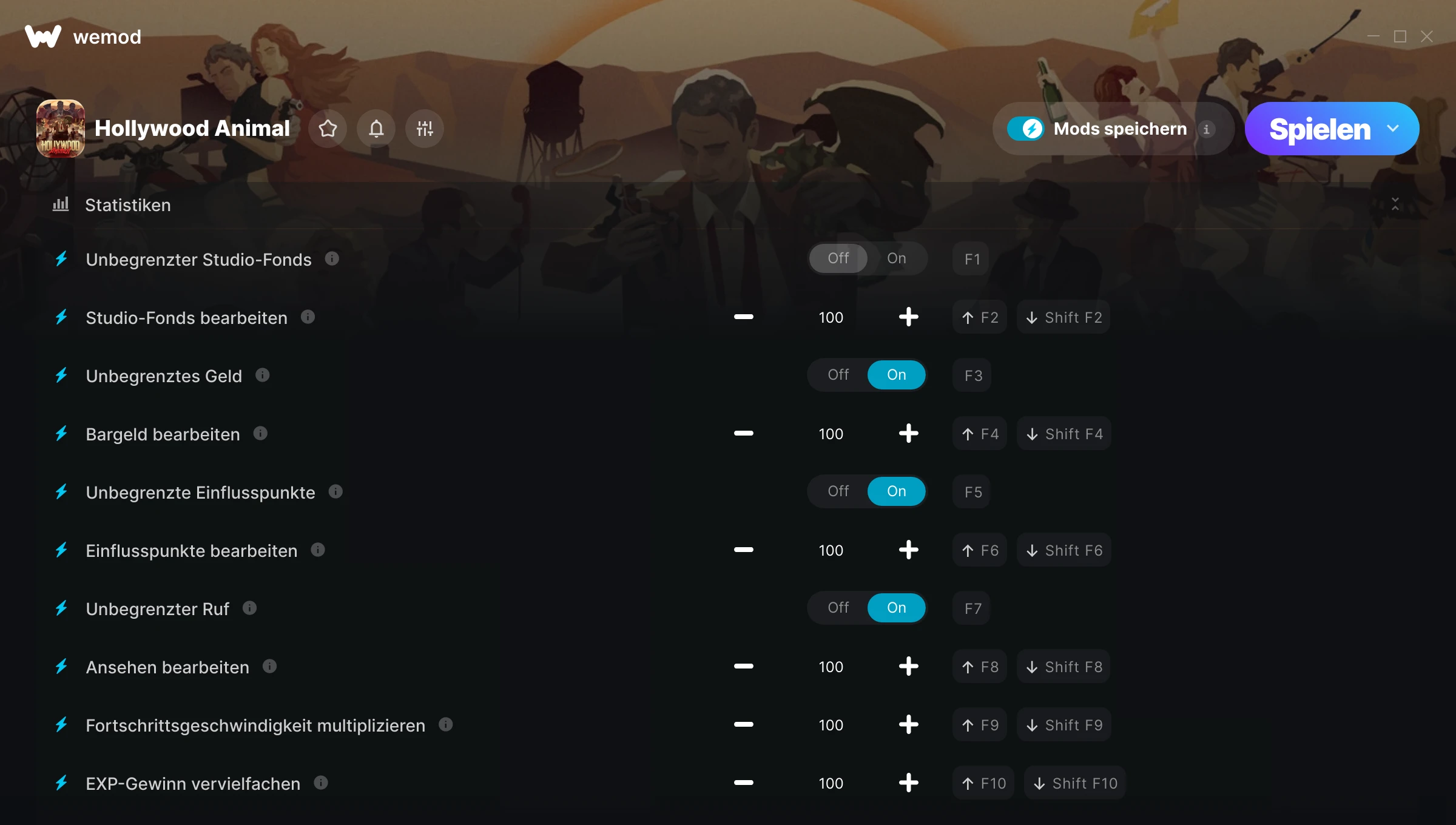 Hollywood Animal Cheats Screenshot