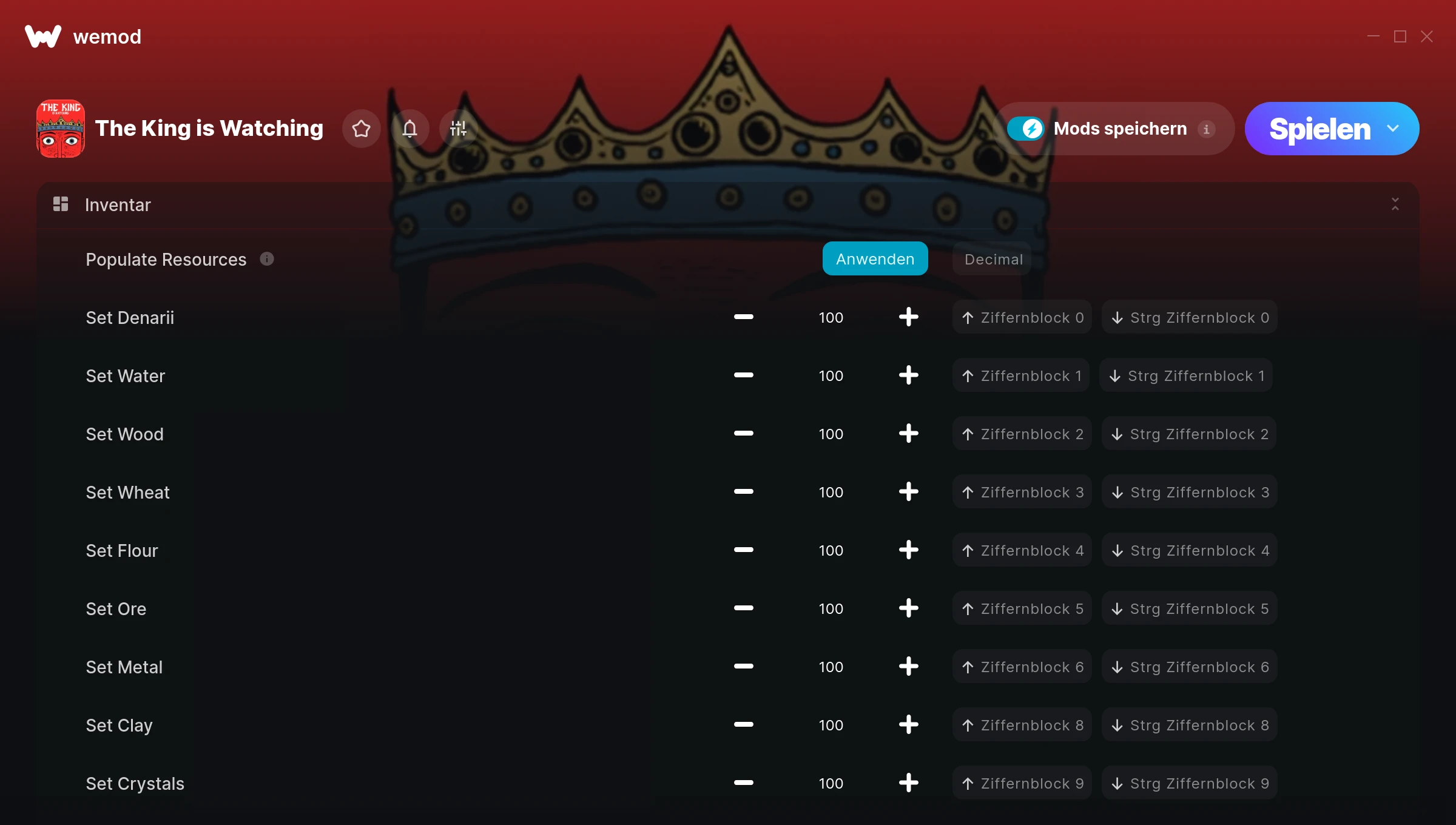 The King is Watching Cheats Screenshot