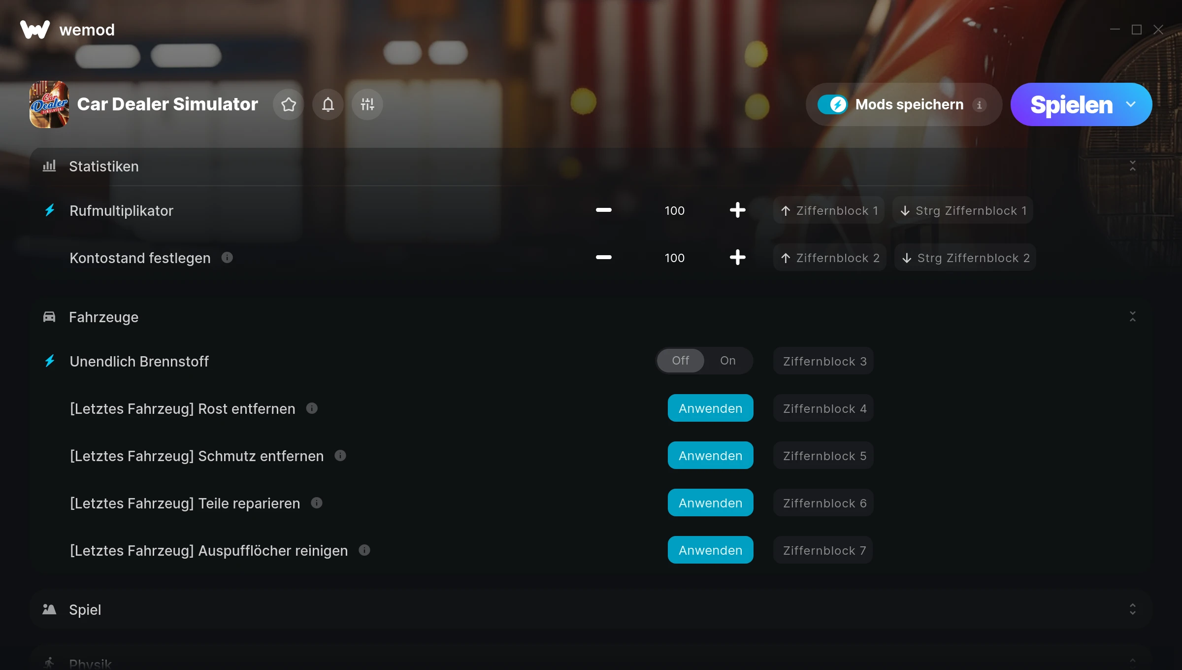Car Dealer Simulator Cheats Screenshot