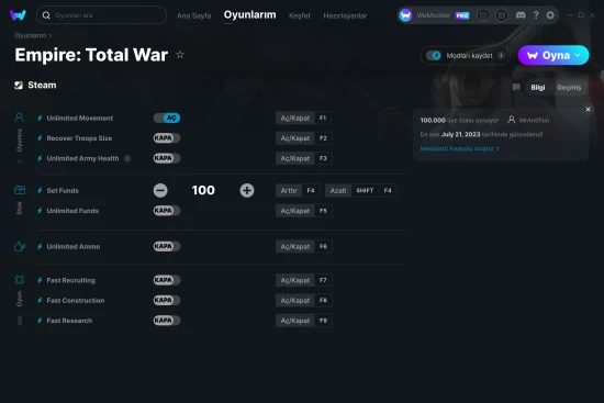 Empire: Total War hilelerin ekran görüntüsü