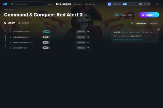 captura de pantalla de las trampas de Command & Conquer: Red Alert 3