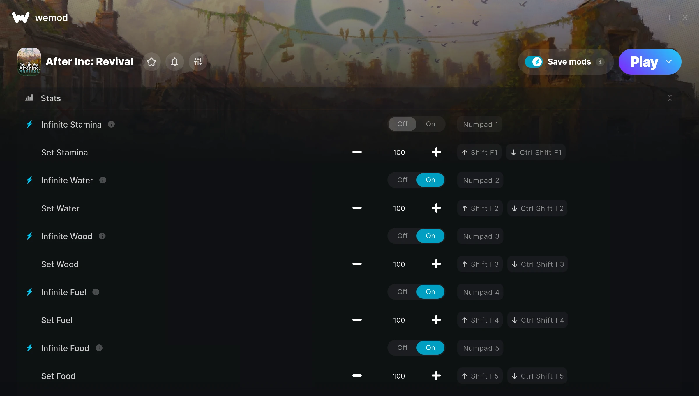 After Inc: Revival cheats screenshot