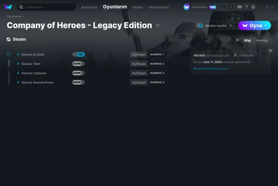 Company of Heroes - Legacy Edition hilelerin ekran görüntüsü