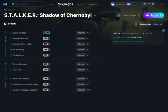 captura de pantalla de las trampas de S.T.A.L.K.E.R.: Shadow of Chernobyl