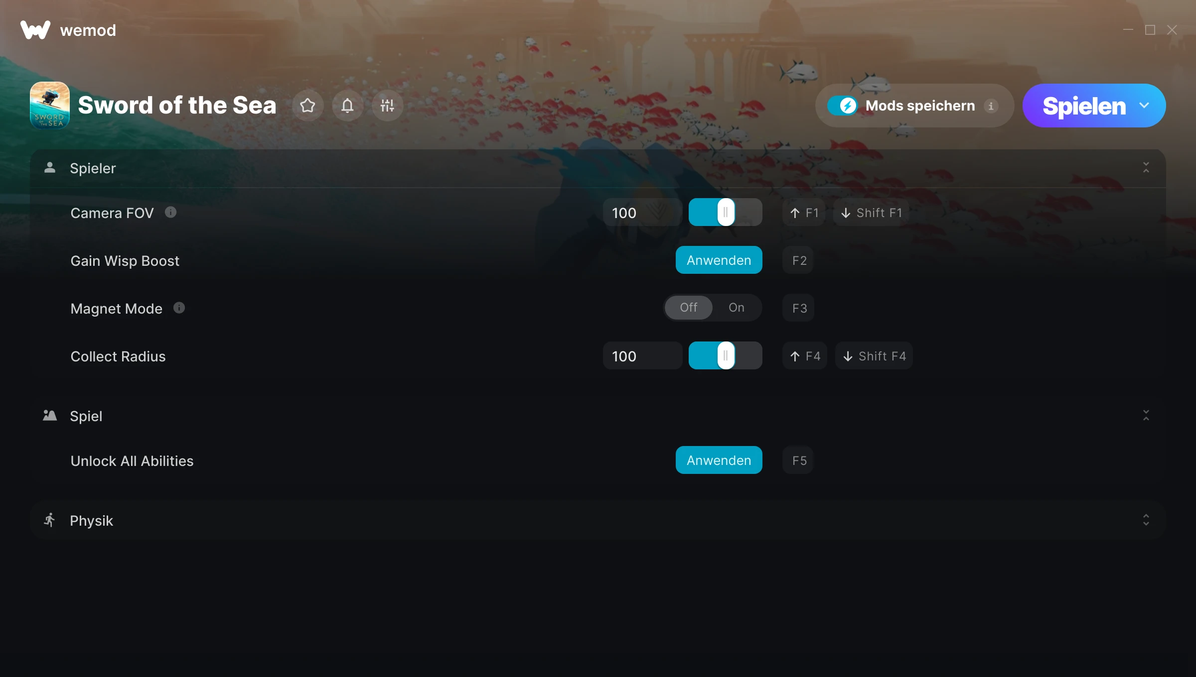Sword of the Sea Cheats Screenshot