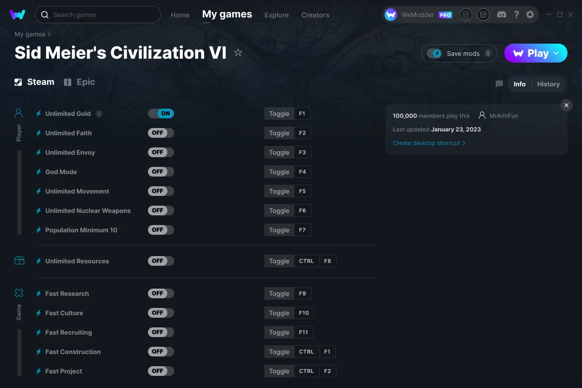 Códigos e cheats de Civilization VI – Tecnoblog