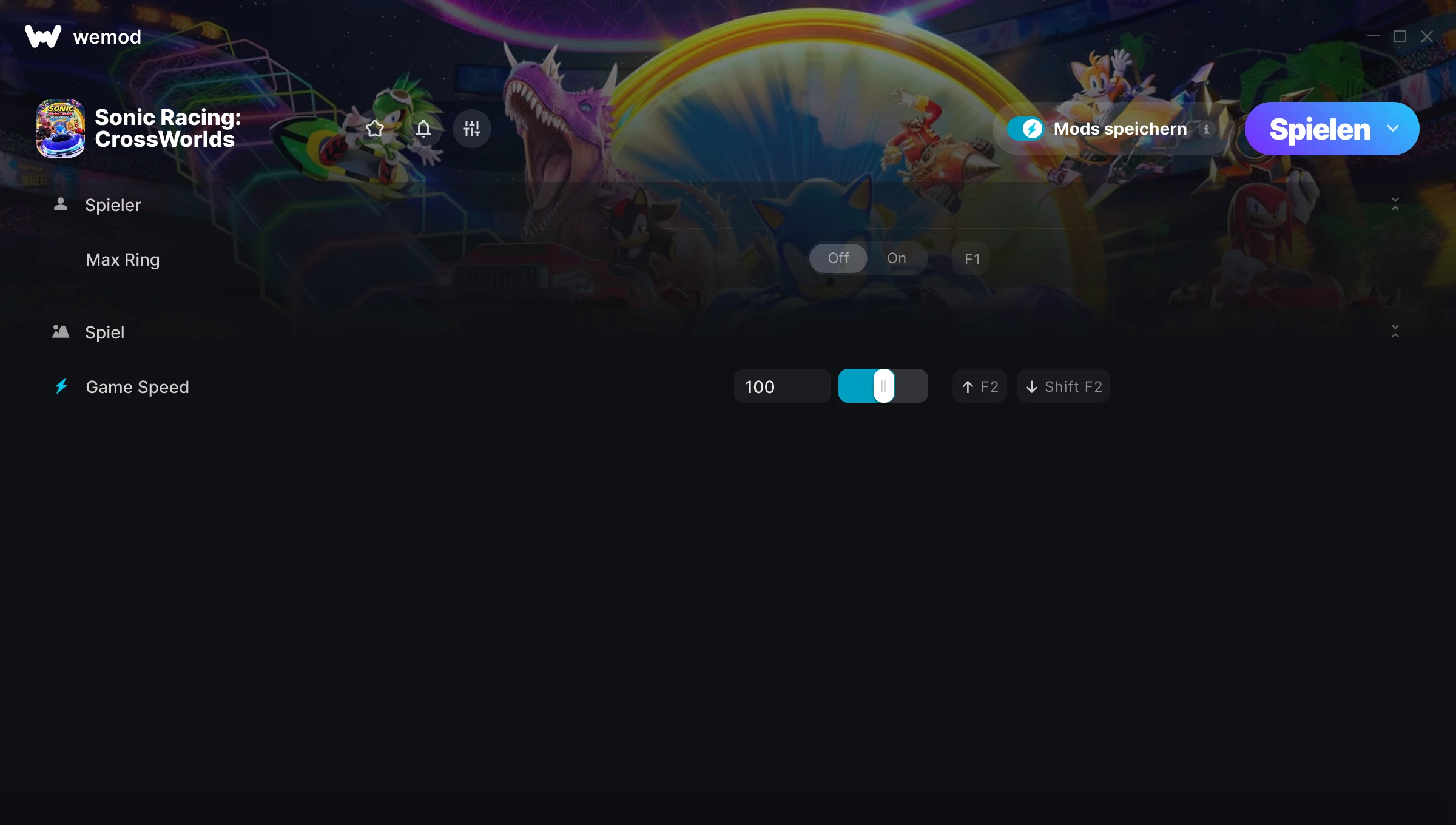 Sonic Racing: CrossWorlds Cheats Screenshot