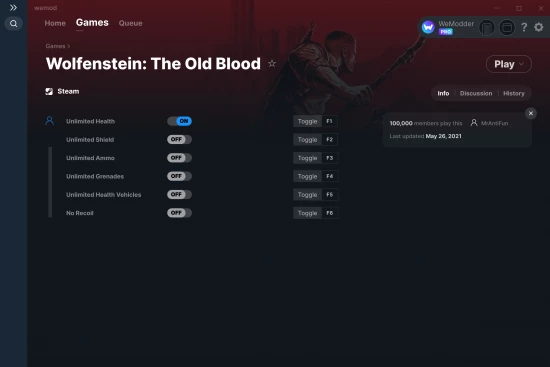 Wolfenstein: The Old Blood cheats screenshot