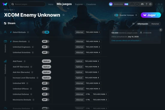 captura de pantalla de las trampas de XCOM Enemy Unknown