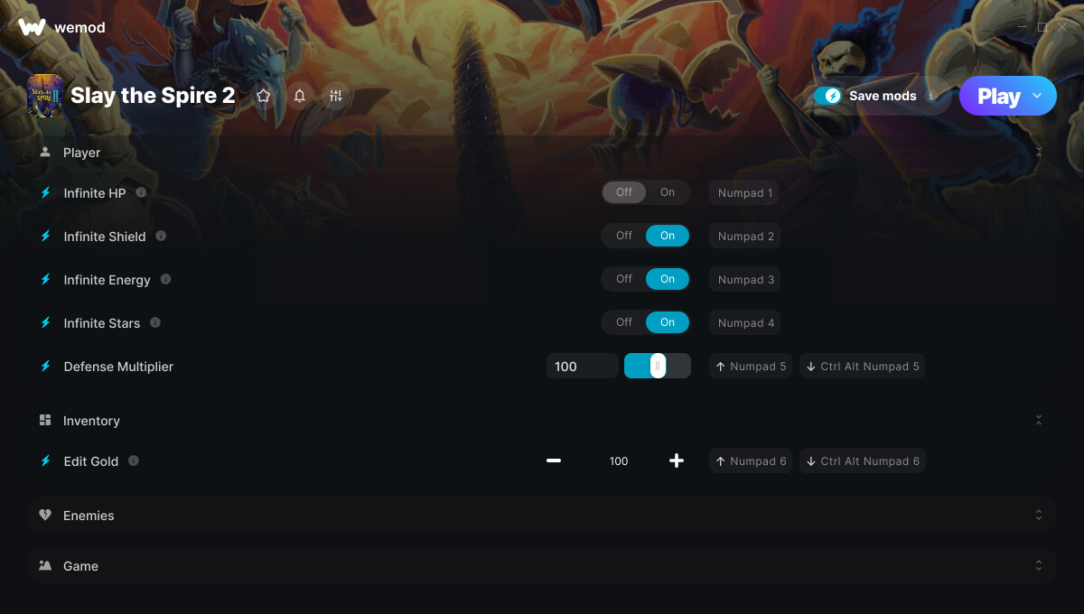 Slay the Spire 2 Cheats and Trainer for Steam - Trainers - WeMod Community