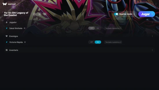 captura de pantalla de las trampas de Yu-Gi-Oh! Legacy of the Duelist