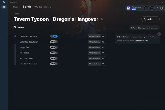 Tavern Tycoon - Dragon's Hangover Cheats Screenshot